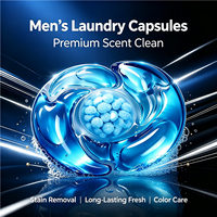 Lessive en capsules monodose pour vêtements noirs, en stock, usine certifiée ISO, multi-pack, liquide de lavage, OEM ODM