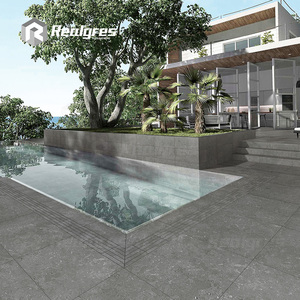 Realgres Piscina Nariz Borde 20mm Beige Azulejo para piso 1200x600mm Azulejos de porcelana de gran tamaño al aire libre - Product Image 2
