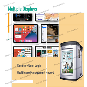 ตู้จ่ายเงินเพื่อการดูแลสุขภาพของโรงพยาบาลชุมชนบริการตนเองสถานีที่ปรึกษาการดูแลสุ<span class=keywords><strong>ข</strong></span>ภาพด้วยซอฟต์แวร์ /sdk - Product Image 6