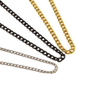 Vente en gros de chaînes cubaines en acier inoxydable pour hommes, garçons, femmes, collier étanche à chaîne coupe Miami - Product Image 6