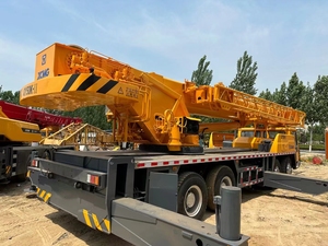 Grue mobile d'occasion fiable de 50 tonnes avec moteur de 266 kW, châssis à 3 essieux, Poids total autorisé en ordre équilibré (PTO) de 40,4 tonnes pour travaux de levage et de gréage industriels - Product Image 4