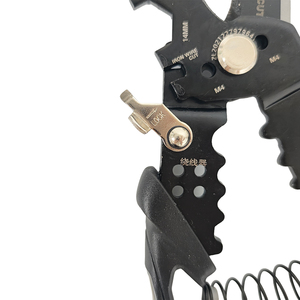 Pince à dénuder les fils en acier pour électricien, 25 en 1, pour sertir les connecteurs et tirer les fils, garantie 1 an, poignée souple - Product Image 6