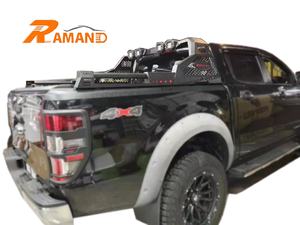 Barra Antivuelco para Pickup Ranger para Hilux Revo Vigo Rocco Barra Antivuelco de Acero para Dmax para Navara Barra Antivuelco Universal con LED - Product Image 3