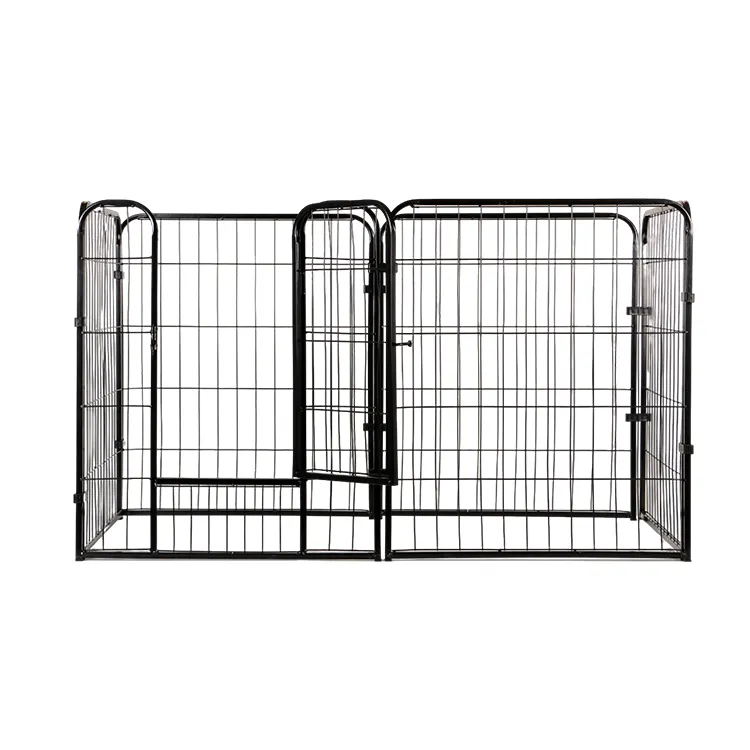 Durable waterproof Dog cage cover Heavy duty Oxford fabric double door Pocket and mesh window Pet Dog Crate Cover
