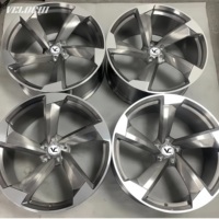 Jantes en alliage forgé personnalisées VLC, concaves profondes, neuves, 5x112, 5 branches, 17-24 pouces, finition usinée, pour A4 A3 A7 RS7 A8 Q7