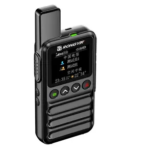 La più recente Ultra-sottile 3000 <span class=keywords><strong>chilometri</strong></span> a due vie Radio con posizionamento e Ultra-lungo Standby 4Gwalkie Talkie RONGYIN R350S - Product Image 1