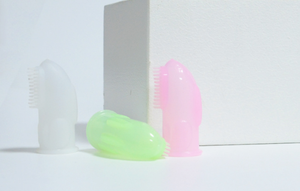 YDS Baby Bunny Silicone Finger <span class=keywords><strong>Cepillo</strong></span> de dientes para bebé Cerdas de silicona suave <span class=keywords><strong>Cepillo</strong></span> de limpieza fácil de silicona - Product Image 5