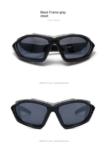 UV400 lunettes <span class=keywords><strong>de</strong></span> soleil <span class=keywords><strong>de</strong></span> <span class=keywords><strong>sport</strong></span> pour hommes femmes lunettes <span class=keywords><strong>de</strong></span> cyclisme transparentes/vertes pour la course en plein air vtt étui <span class=keywords><strong>de</strong></span> vélo <span class=keywords><strong>de</strong></span> route inclus - Product Image 5