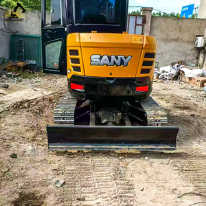 Primera opción Operación minimalista Durable y conserva el valor Sany SY35U Mini excavadora usada para minería fina - Product Image 5