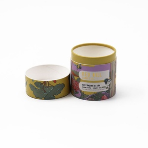 Eco-friendly Elegant Scented Candle Paper Cylinder Jar Anniversary Festival Candles Fragrances <b>Container</b> - Product Image 3