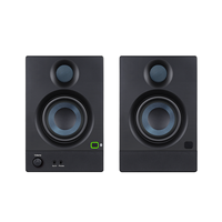 N-Audio NOUVEAUX B3BT Enceintes de Monitoring Actives Professionnelles pour Studio Senior, Woofer Bleu avec Amplificateur Intégré 7.1 Canaux