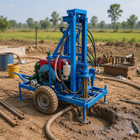 Foreuse portable haute performance pour petits puits d'eau, profondeur 200 m, pour puits agricoles