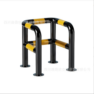 Barrera de Protección para Hidrantes Contra Incendios, Tubo de Acero en Forma de L, Tope para Automóviles, Valla de Aislamiento Tipo C, Valla de Columna de Carga Tipo Esquina - Product Image 1