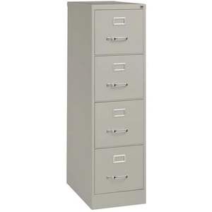 Archivador Vertical Metálico Alera Gris Claro, 4 Cajones Tamaño Carta, 15 x 25 x 52 Pulgadas, para Oficina o Gimnasio - Product Image 1