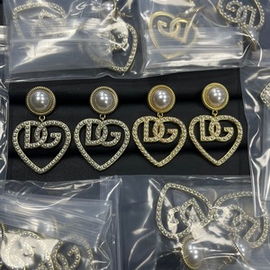 Pendientes de Moda de Lujo, Acero Inoxidable con Incrustaciones de Zirconia, Joyería de Alta Gama, Pendientes Hipoalergénicos al por Mayor - Product Image 4