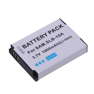 SLB-10A SLB 10A SLB10A Camera Batterij voor Samsung P800 P1000 PL50 PL51 PL55 SL420 SL502 SL620 SL720 SL820 TL9 WB150F WB800F