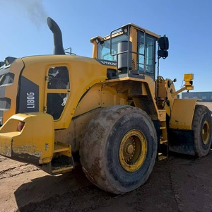 Chargeuse sur pneus diesel Volvo L180G d'occasion, modèle 2018, capacité nominale de 22 tonnes, moteur haute performance HYDAC PLC, pompe à roulement. - Product Image 6