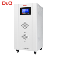 Trifásico 120V 220V 230V SVC 10 KW 10KVA 15KVA 20KVA 45KVA Servomotor de cobre Regulador de voltaje automático Estabilizador