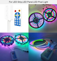 Contrôleur LED Pixel IC adressable SP601E BT APP Musique SYNC Double sortie de signal Ws2811 Ws2812 Sk6812 1903