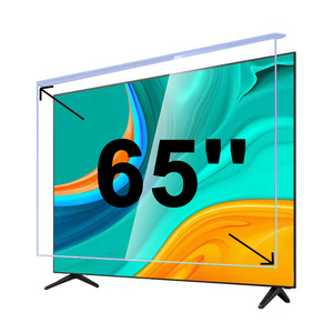 Nouvel arrivage Protecteur d'écran TV 65 55 pouces sans bulles anti-rayures <span class=keywords><strong>Filtre</strong></span> protecteur d'écran suspendu à lumière bleue pour TV LCD 85 pouces - Product Image 1