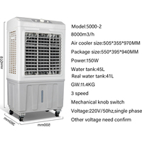 Nouveau Climatiseur Portable Arrivée à Domicile, Mini Climatiseur Sans Conduit, Refroidisseur d'Air Mobile à Eau OEM pour Chambre, Nouveau Design
