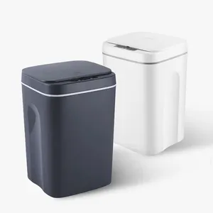 Smart Trash Dosen Intelligente Desktop Abfall Bin Automatische Touchless Eimer Mülleimer Infrarot Motion Sensor Müll Papierkorb