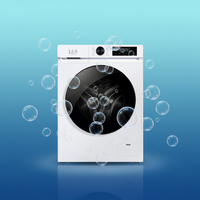 10kg Fully Automatic Front-Loaded Washer with Stainless Steel Tub 1200 RPM Energy Efficient Grade 1 Portable Single Tub Design
