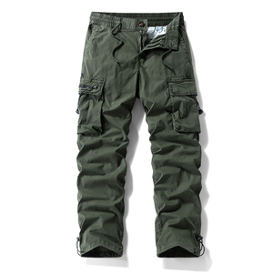 <span class=keywords><strong>Pantaloni</strong></span> Cargo Casual da uomo personalizzati <span class=keywords><strong>con</strong></span> polsini <span class=keywords><strong>con</strong></span> coulisse in vita regolabile per escursioni all'aperto in campeggio - Product Image 5
