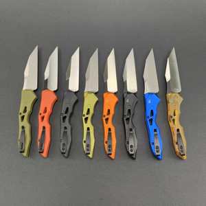 Kersha 7650 Couteau de pêche de poche Couteau pliant d'extérieur avec lame 8cr18Mov et manche en alliage d'aluminium OEM personnalisable - Product Image 3