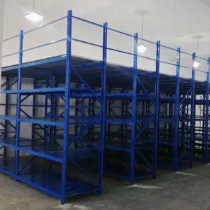 重型工业仓储仓库货架托盘货架系统阁楼阁楼夹层地板平台