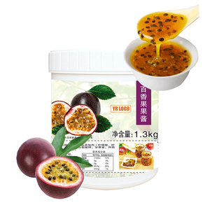 Wholesale Customization Factory Sells Quality Delicious Milk Tea Shop Bakery Passion Fruit Jam Private Label Fruit Jam Custom - Product Image 6