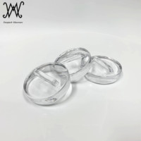 Couvercle en silicone de fermentation avec valve, Airlock, pour bocaux à large bouche, qualité alimentaire, 80mm, 86mm