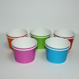 Gobelet à glace en papier personnalisé de qualité alimentaire à paroi simple, à presser et à pousser, pour bâtonnets de crème glacée - Product Image 1