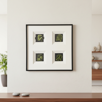 Cadre photo mural rustique en bois, style gothique, pour affichage de certificats, décoration intérieure