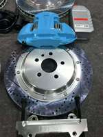 Kit Kaliper Rem EPB 6 Piston Depan 4 Piston Belakang Berbahan Aluminium Berkualitas Tinggi untuk Peningkatan Performa Tesla Model S/X Plaid