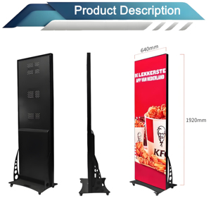 Écran LED d'affichage intérieur à haute résolution gris, rendu des couleurs précis, économe en énergie, pour mur d'accueil de hall d'entreprise - Product Image 4