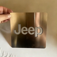 Fournisseur d'usine : pochoirs métalliques creux gravés sur mesure avec logo de voiture, au meilleur prix