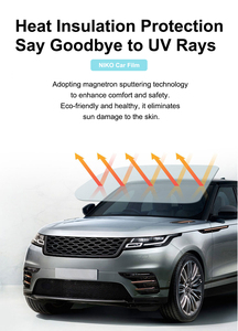 Film de protection solaire pour voiture, film de teinte pour fenêtre de voiture, film d'isolation thermique nano-céramique pour voiture, garantie 10 ans - Product Image 6