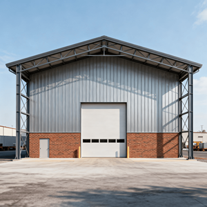 Bâtiment de stockage en acier de grande capacité |   Fournisseur direct d'usine |   Prêt à être expédié - Product Image 1