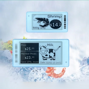 Hot New Arrival 2.66 Inch Nfc China Manufacture Digital Use In Low Temperature Environment Frozen Electronic Price <b>Display</b> - Product Image 1