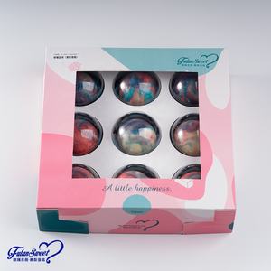 PASTEL <span class=keywords><strong>DE</strong></span> QUESO ORIGINAL 3D BALL CAKE Assiette Postre Tasse pour DESSERT Cookie Crumbs Servicio superior Artesanía meticulosa - Product Image 6