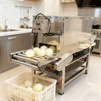 Populariteit Automatische Ui Peeling Apparatuur Luchtcompressor Ui Dunschiller Machine Ketting Type Voor Ui En Voedsel Fabriek