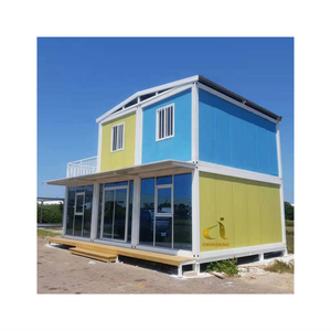 Logement temporaire de bureau sur site, boîtier mobile pliable, boîtier intégré simple, construction de panneaux muraux - Product Image 2