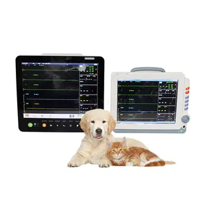 SY-C041-vet Medical Hospital Big font interface Veterinary Monitor Portable Multi-parameter Veterinary Patient Monitor