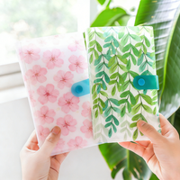 Bolsa transparente de Pvc para archivos, bolsa impermeable con cierre de cremallera, tamaño A4, para oficina, escuela, almacenamiento de archivos, suministros de papelería
