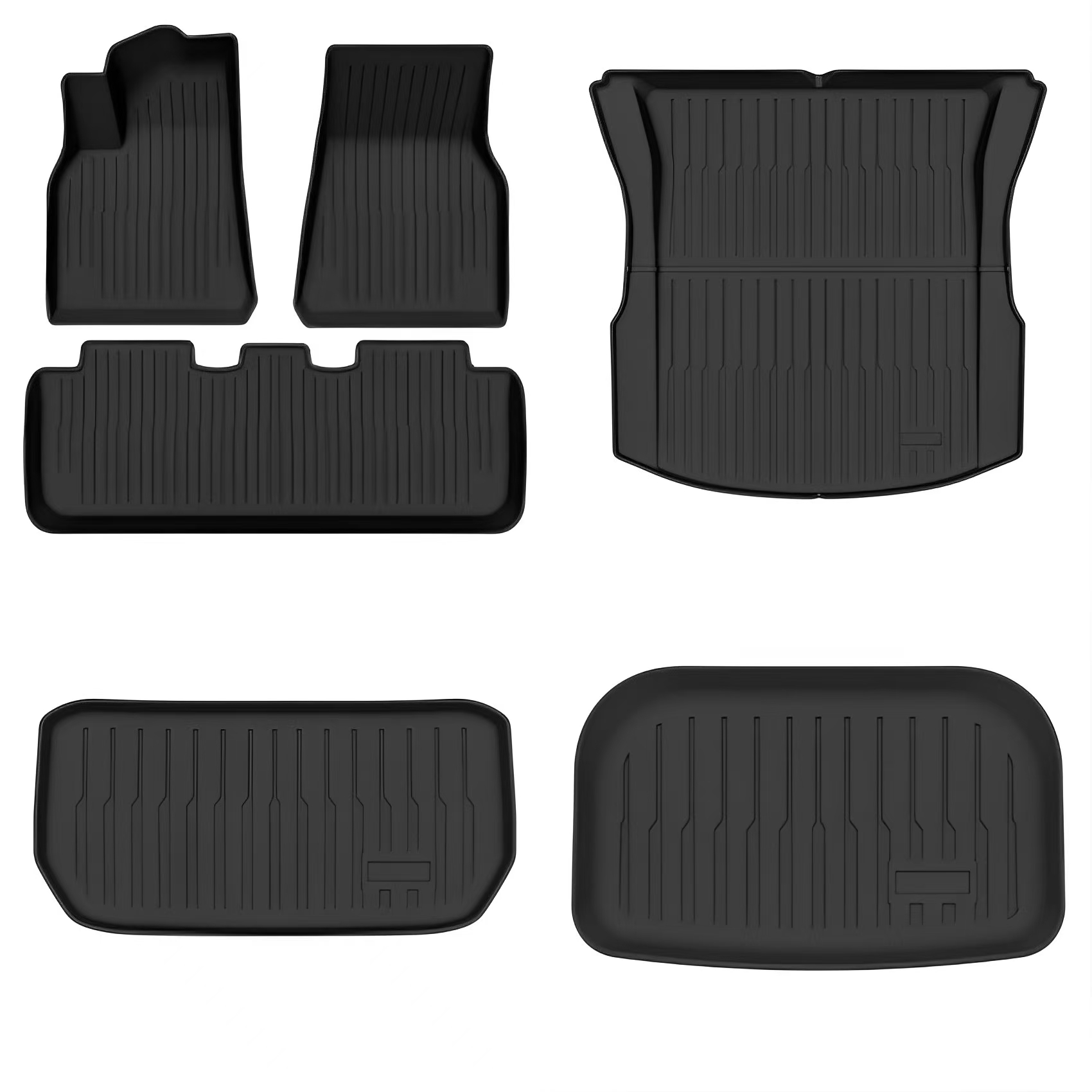 Set di pedane in TPE + set tre pezzi anteriore e posteriore