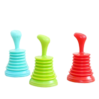 Déboucheur manuel écologique en PVC pour égouts, mini, robuste, pour toilettes, lavabos et canalisations