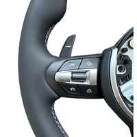 Volant en cuir pleine fleur pour BMW M5 M3 X3 X4 X5 F01 F02 F10 F11 F20 F25 F26 F30 F31 F32 F34 F36 E90 E92 - Vente en gros