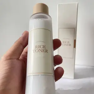 Novo produto Toner de água de arroz para rosto atacado hidratante anti-acne toner facial coreano adulto feminino elegante