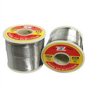 Fil à souder au plomb 0,8 mm 63/37 avec flux à 1,8 %, poids 900 g, vente en gros usine - Product Image 1
